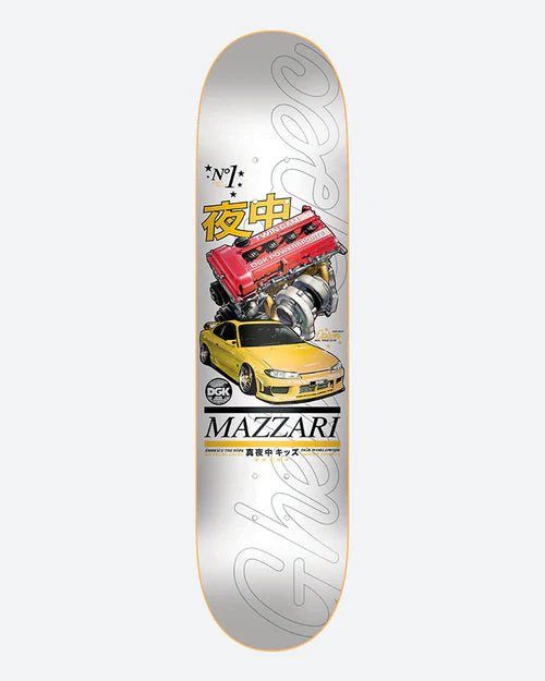 DGK Only Option Mazzari Deck Yellow - 8.38