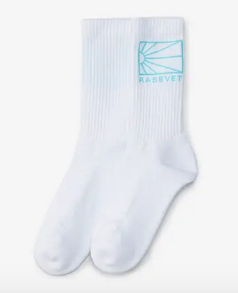 Rassvet Logo Sock White