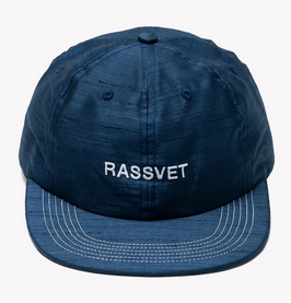 Rassvet Logo 6 Panel Hat Navy