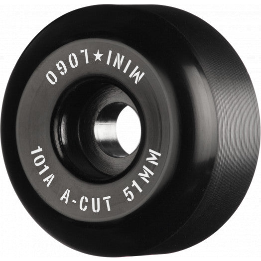 Mini Logo A-Cut 2 Skateboard-Rollen 53mm 101A – 4er Pack, Hart & Schnell Für Alle Terraine
