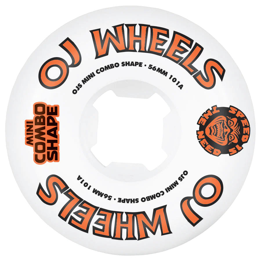 Team Line Original Mini Combo 101a OJ Wheel Set 54mm