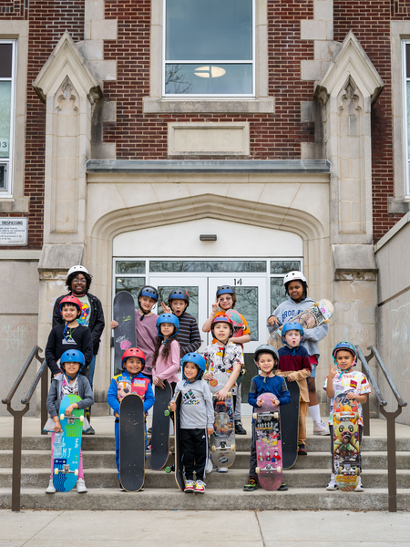 Old Skateboard Parts Gives Kids a Fresh Start