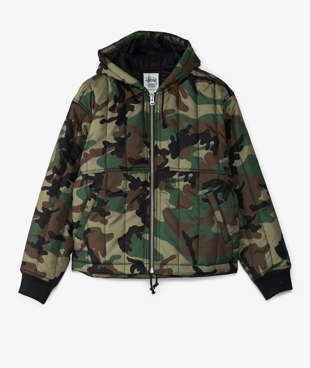 Quilted Nylon Work Jacket