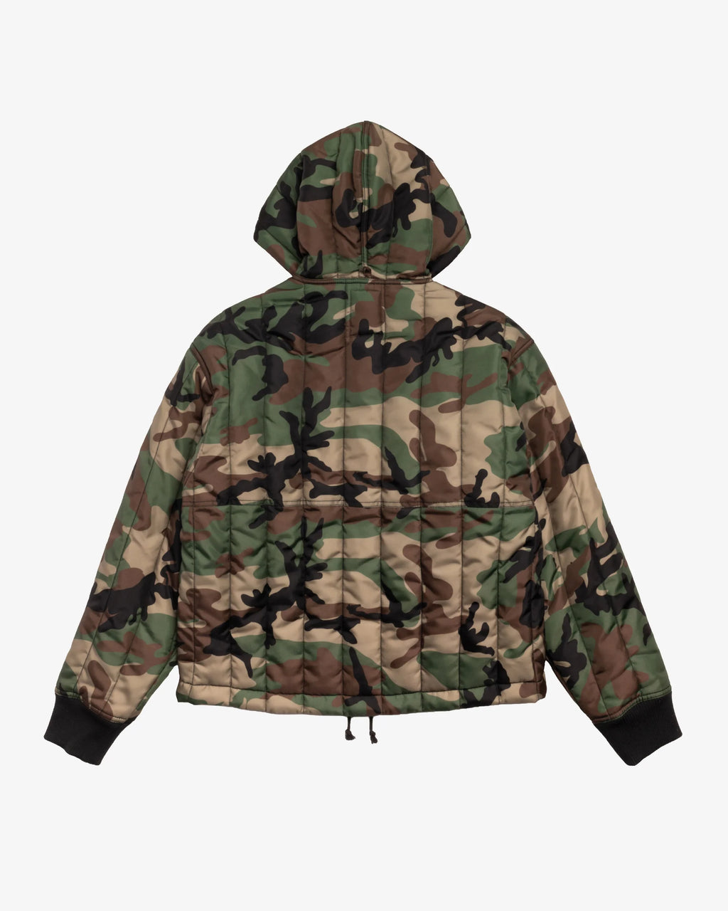 Quilted Nylon Work Jacket