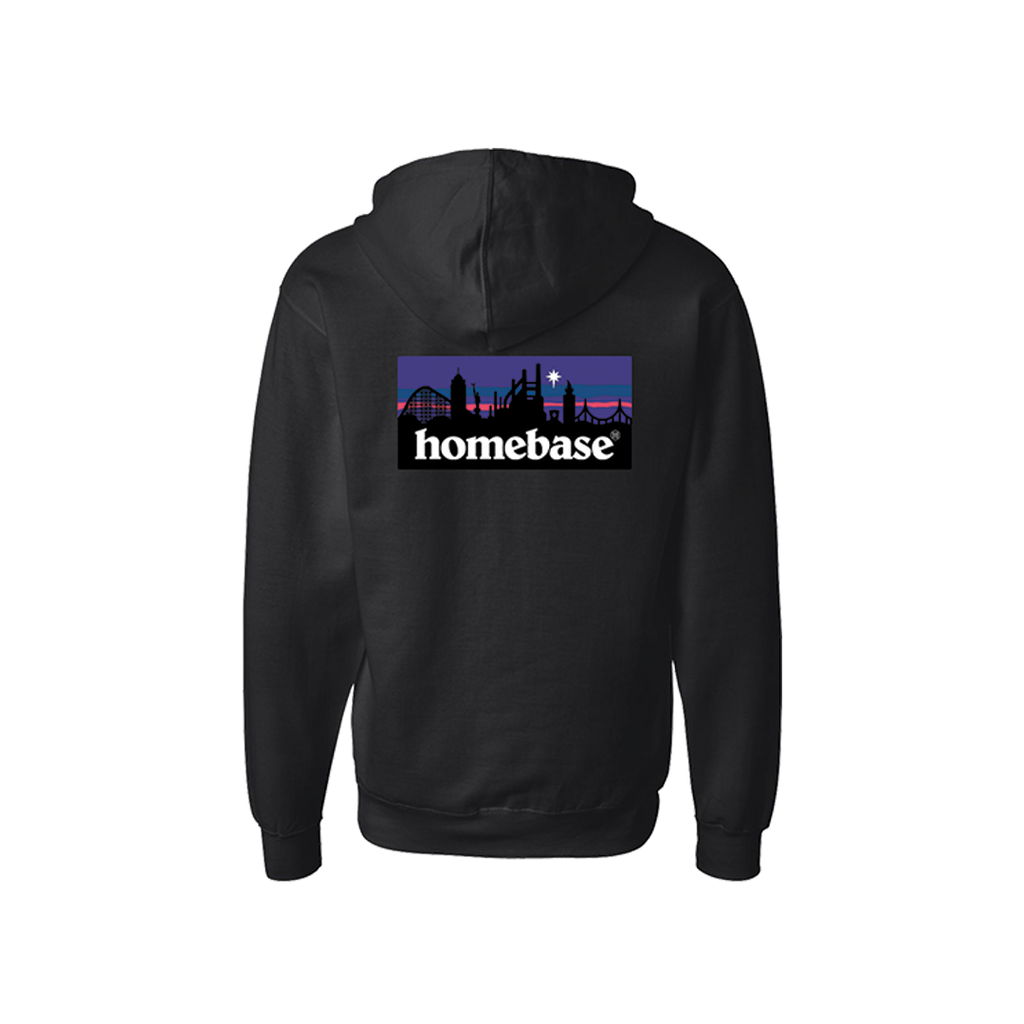 Outside Dusk Zip Up Sweatshirt