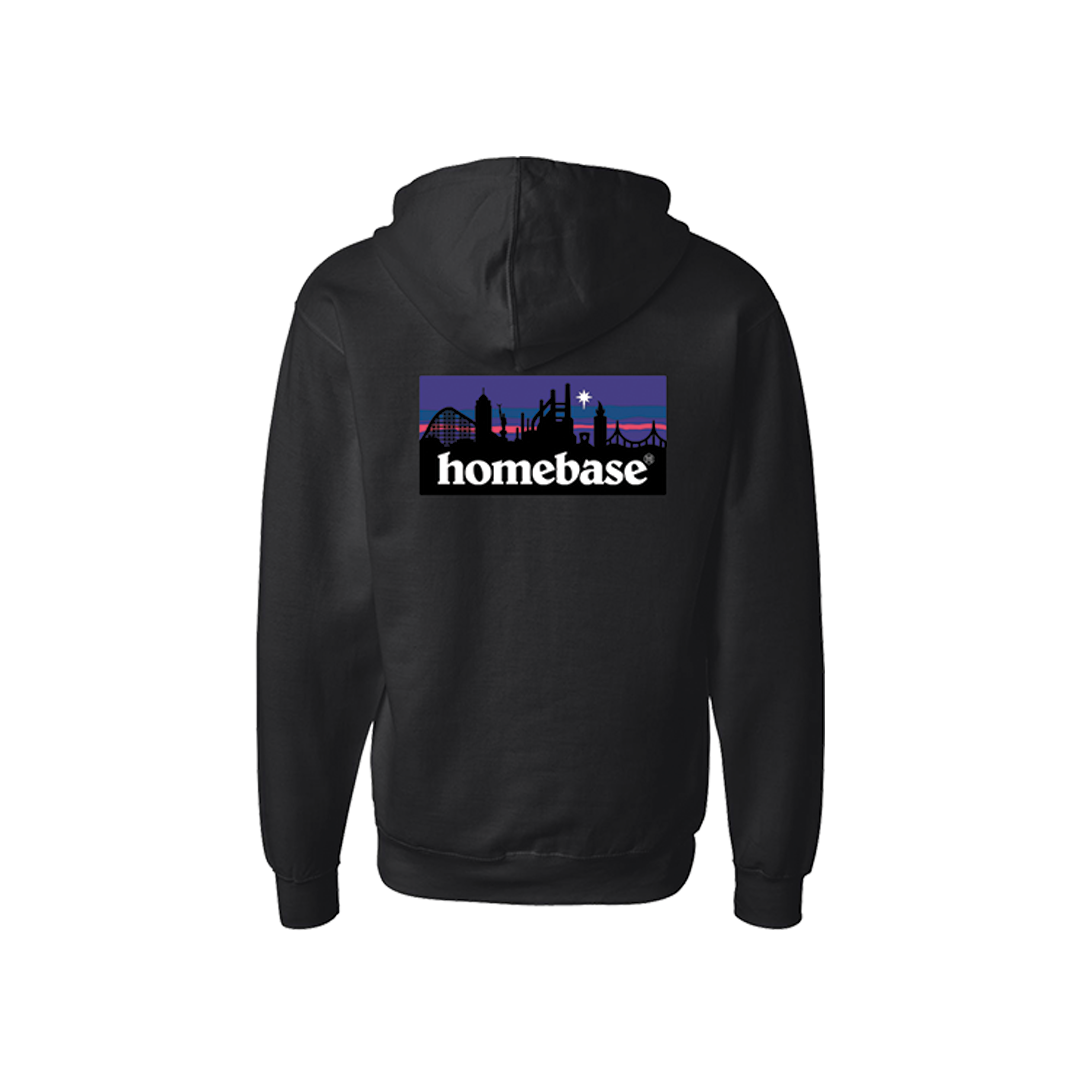 Outside Dusk Zip Up Sweatshirt
