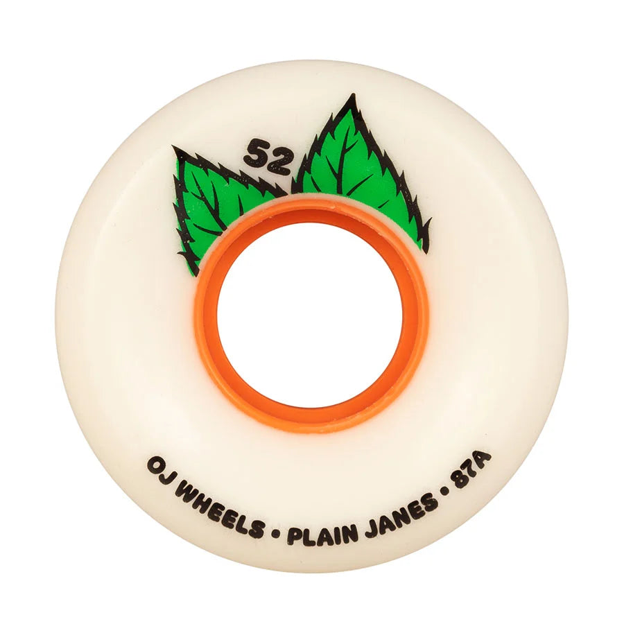 OJ Wheels 87a Keyframe Plain Jane 52mm Wheels