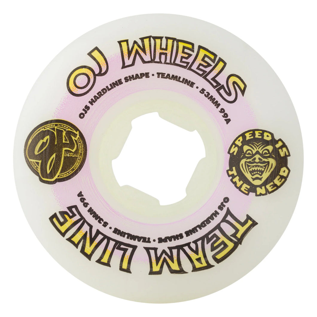 Team Line Hardline 99a OJ Wheels 53mm