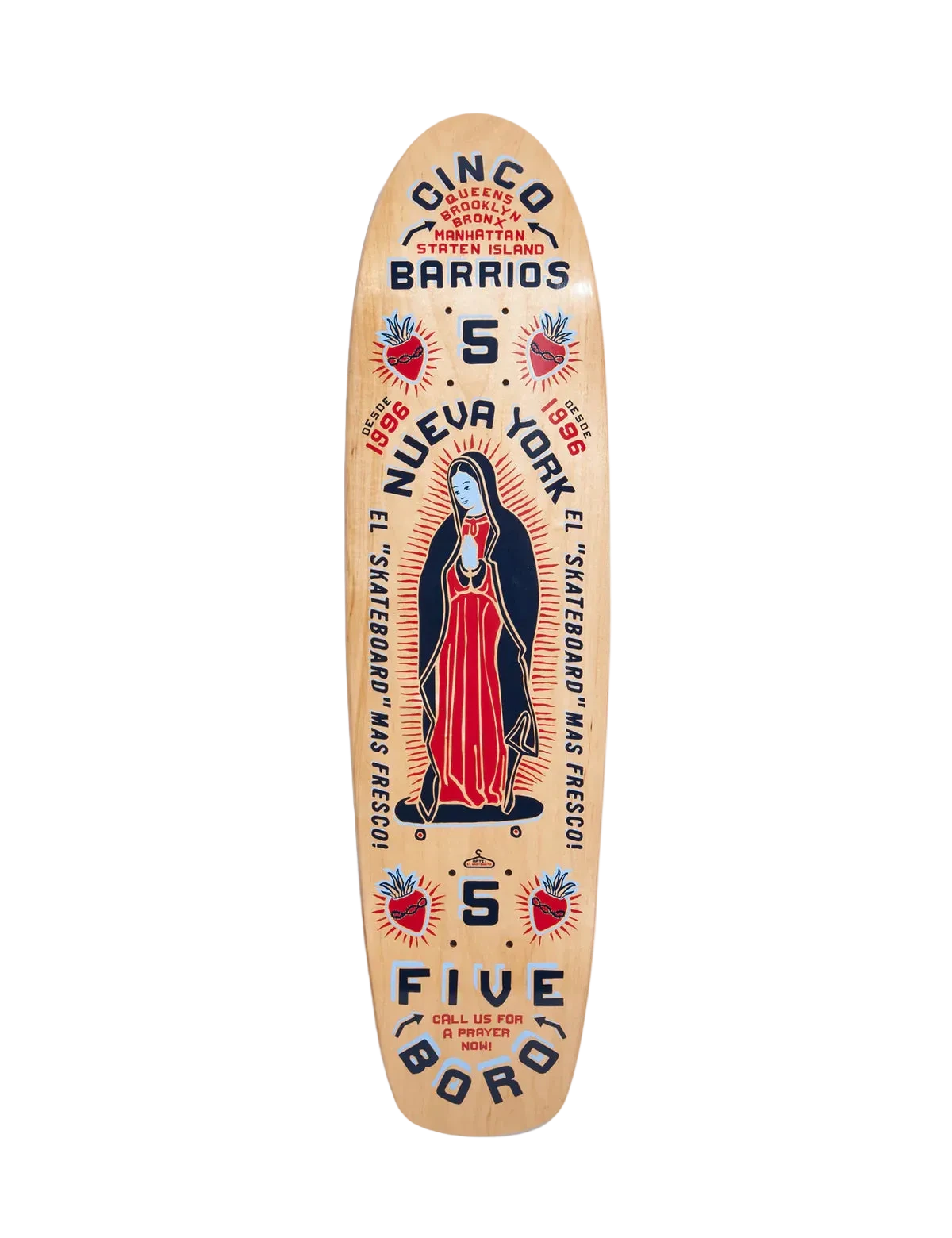 5Boro Cinco Barrios Crusier Deck 7.75