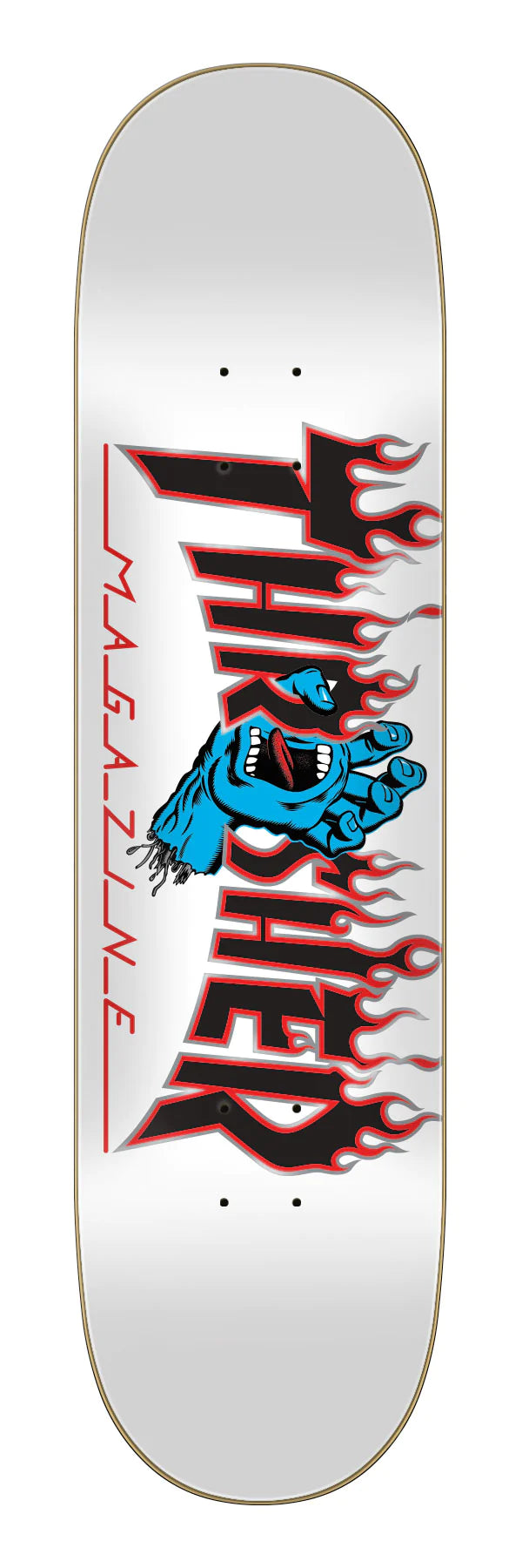 Thrasher Screaming Flame Logo Deck 8.0