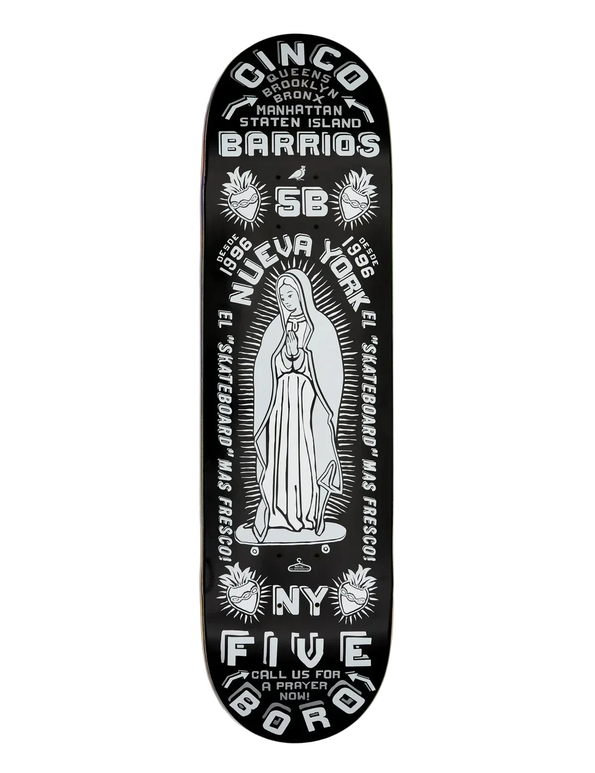 5Boro Cinco Barrios Deck 8.25