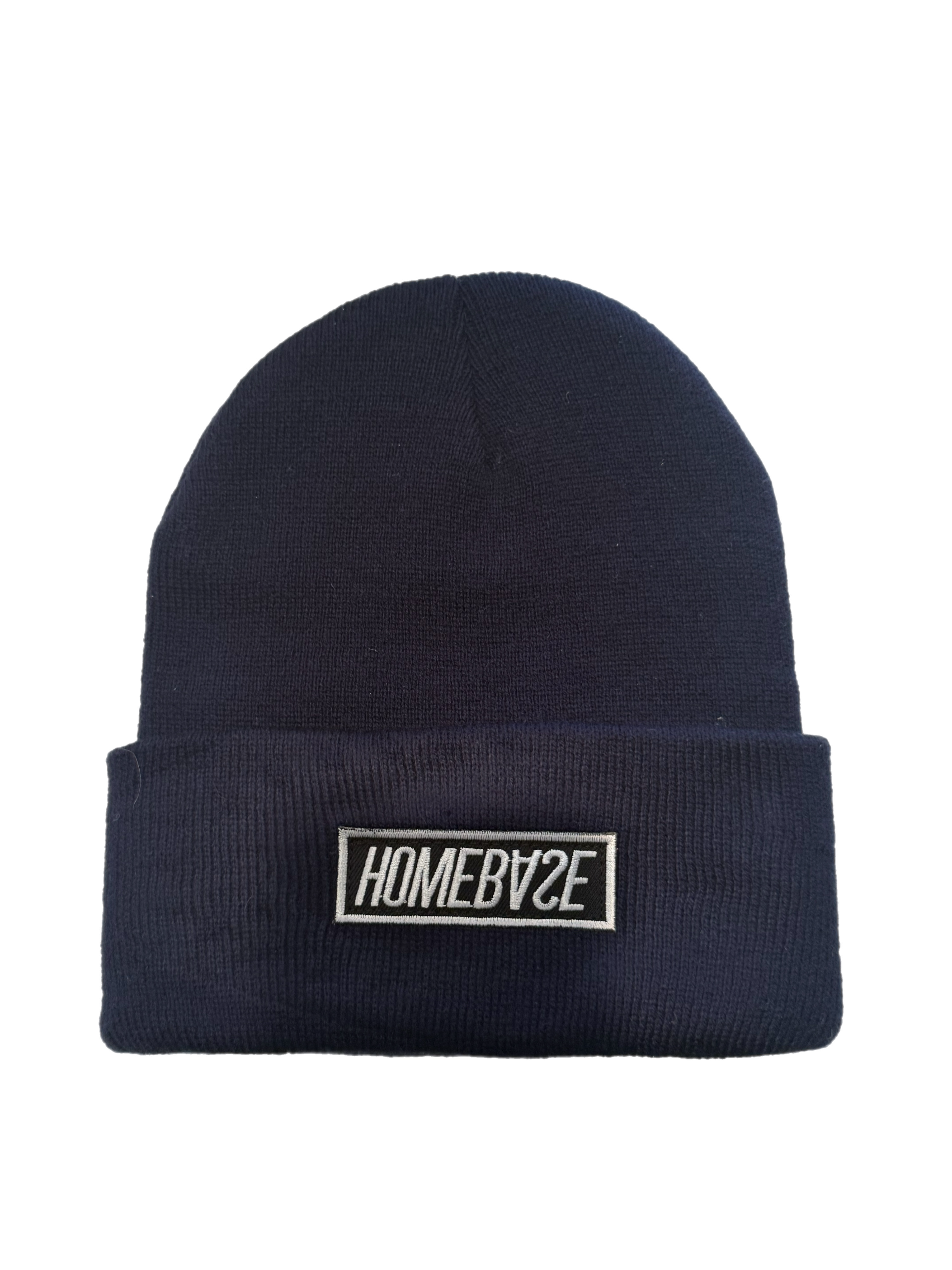 HB Box Logo Beanie Navy Blue