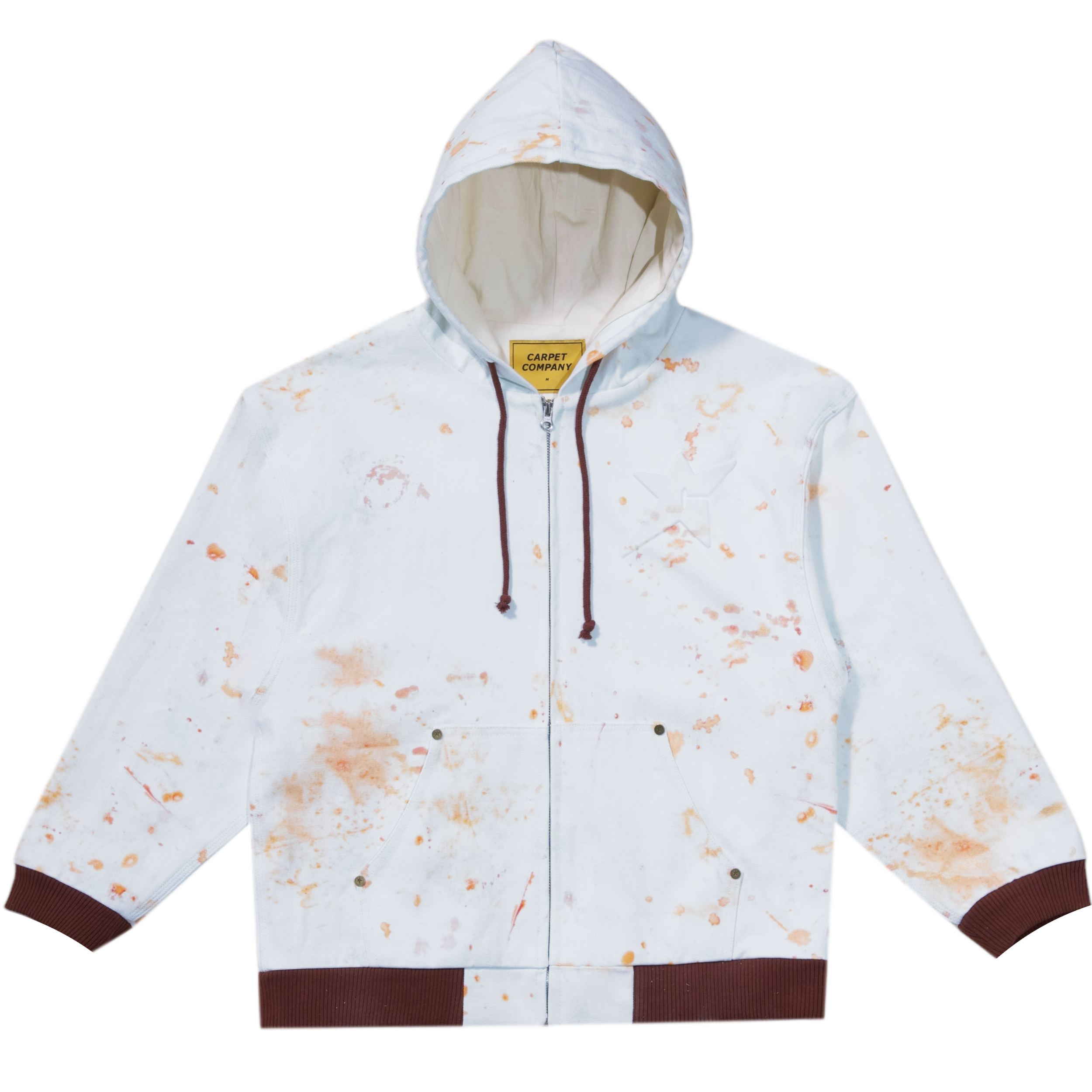 Rust Embossed Work Jacket