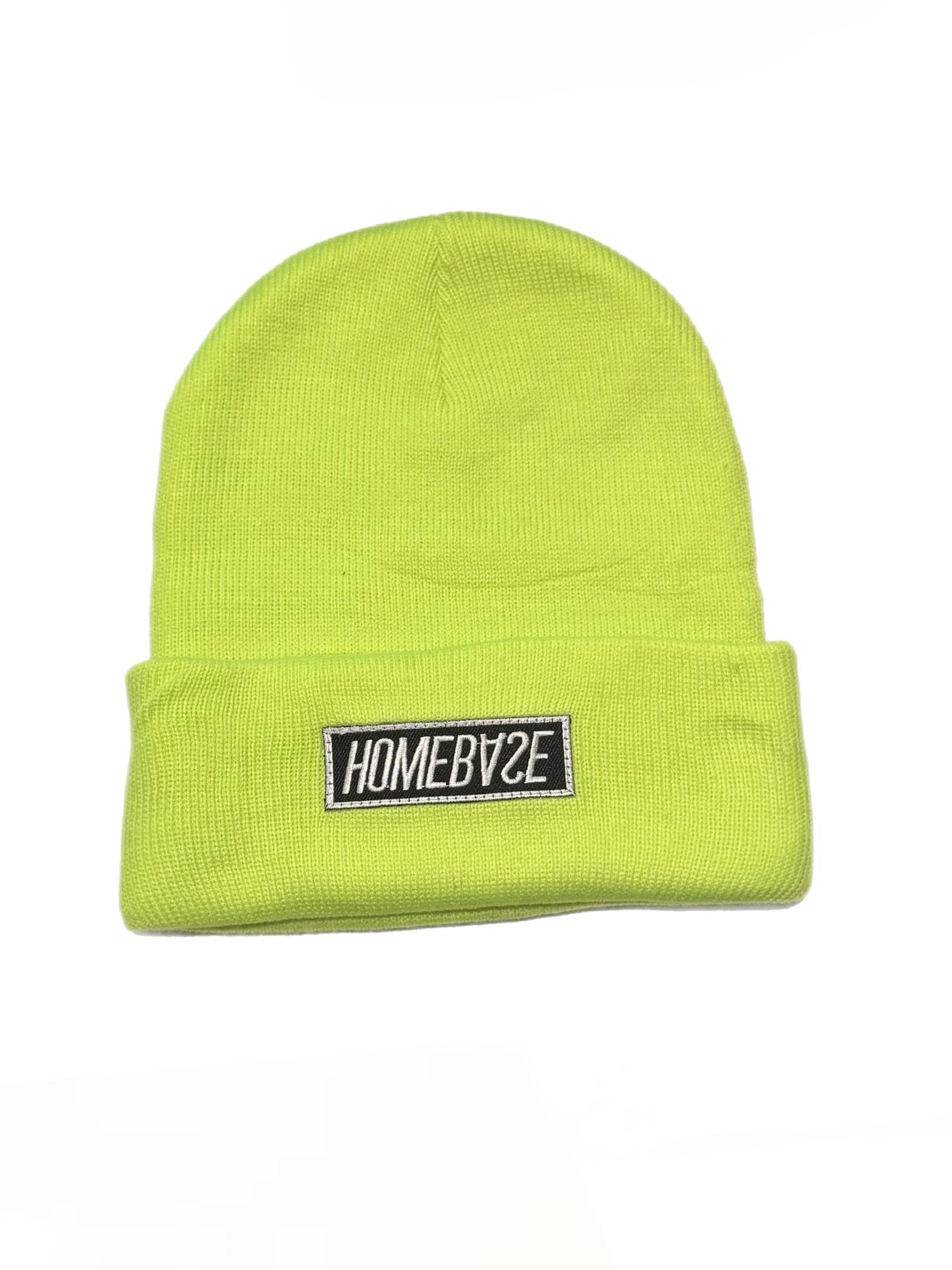 HB Box Logo Beanie Neon Green
