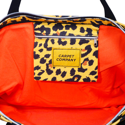 Rivet Tote Bag-Cheetah