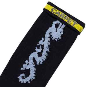 Dragon Sock-Black