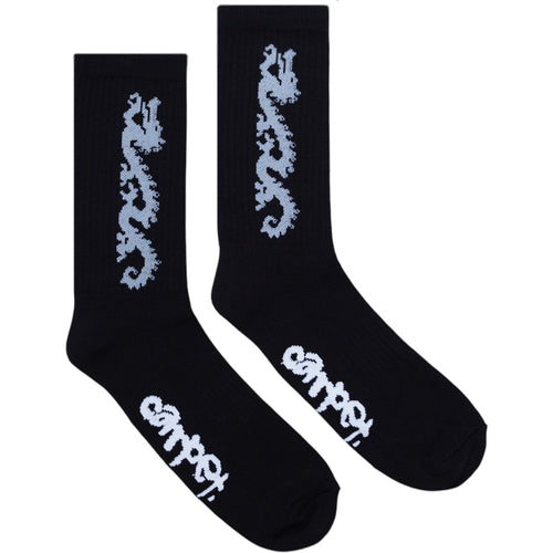 Dragon Sock-Black