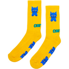 Load image into Gallery viewer, Cat Sock-Yellow