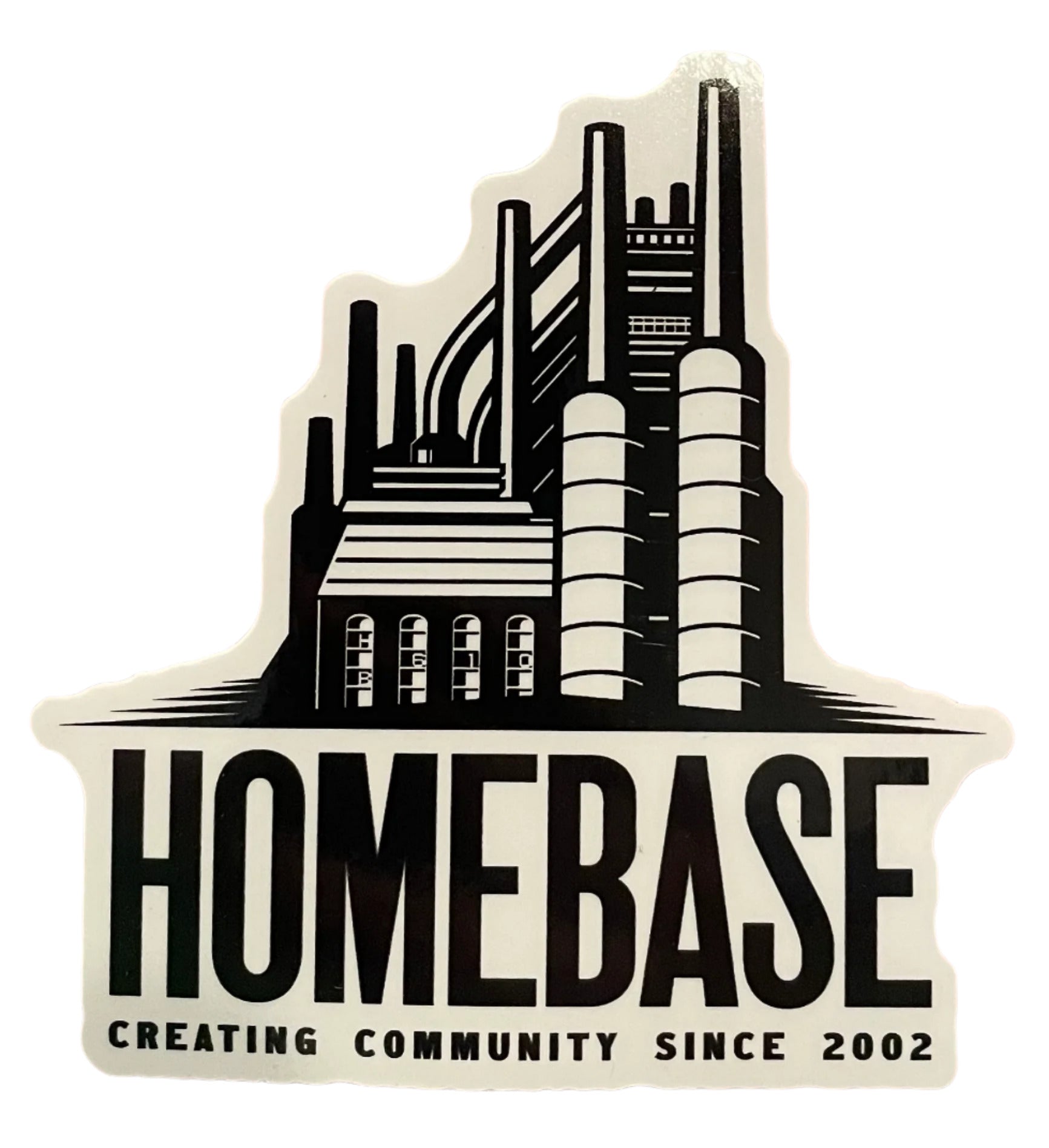 Homebase Steel Sticker