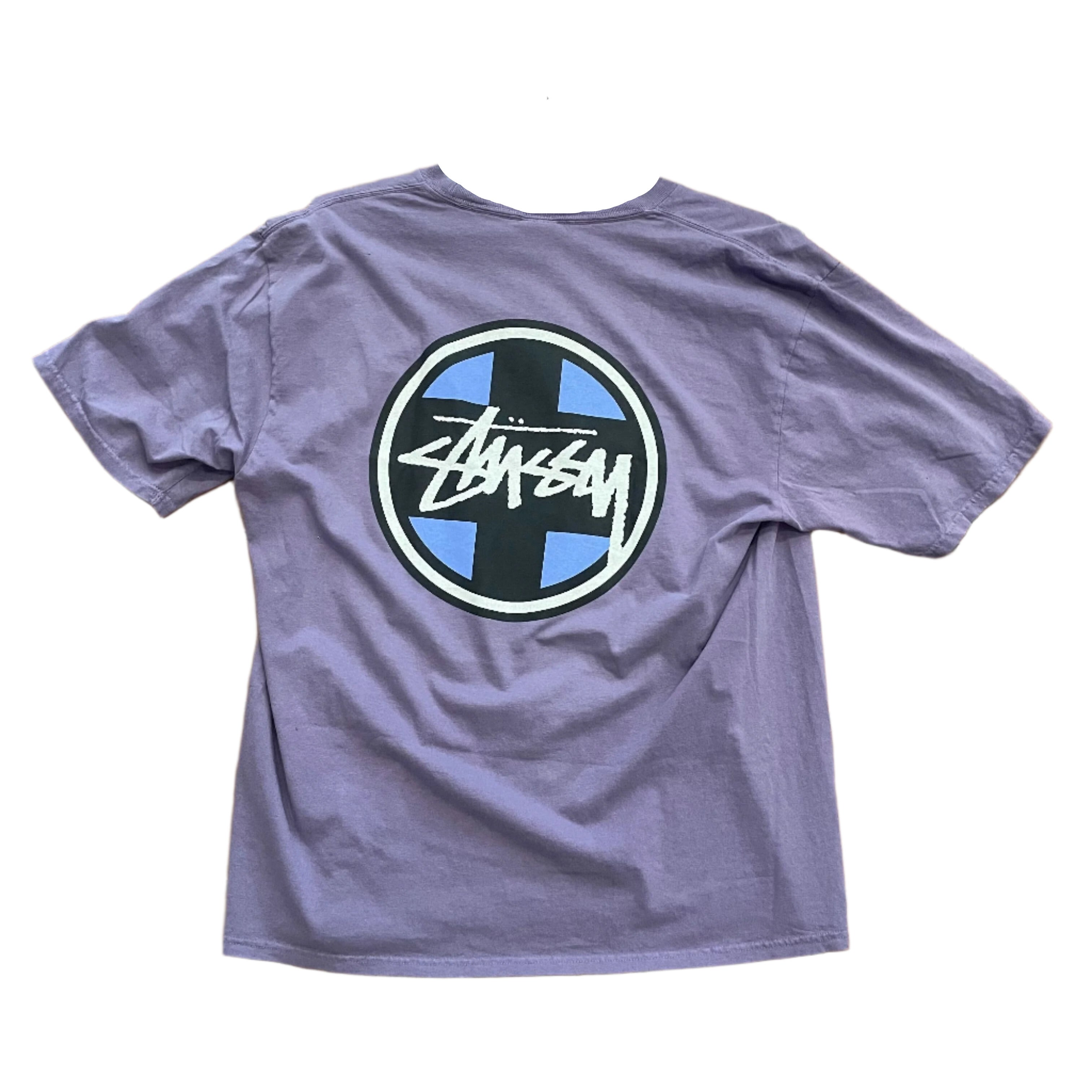 Cross Dot Pig. Dyed T-Shirt