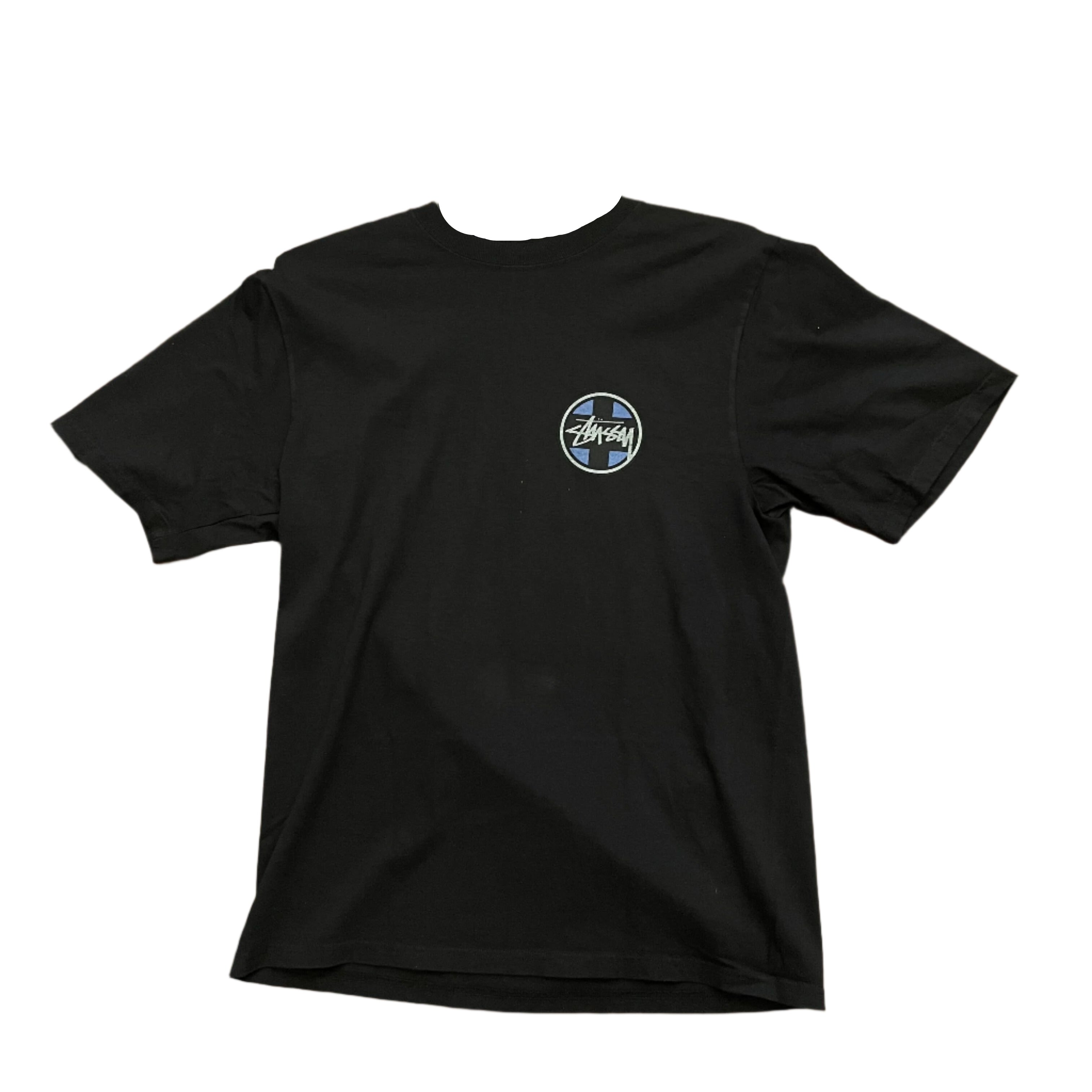 Cross Dot Pig. Dyed T-Shirt