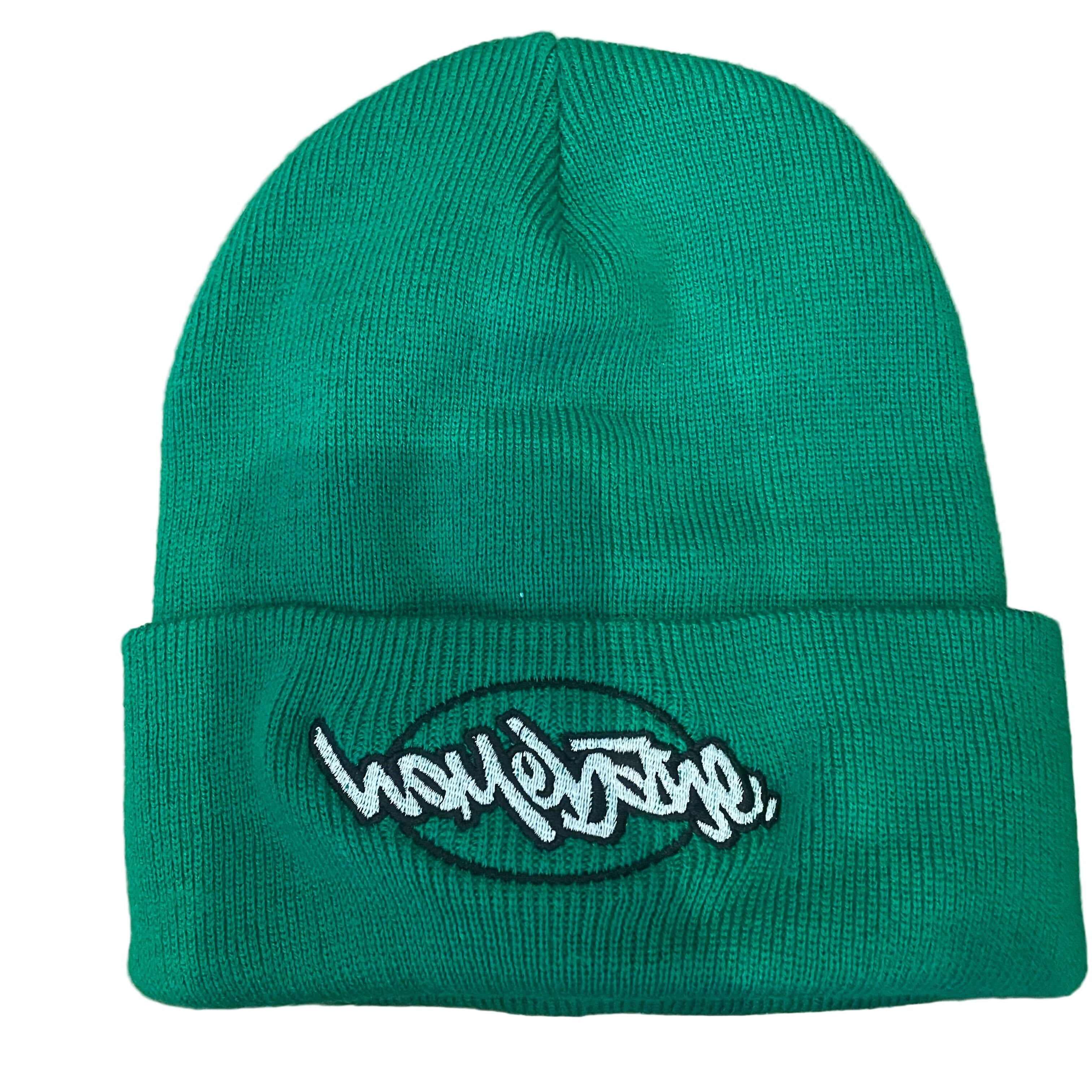 HB Oval Beanie Kelly Green