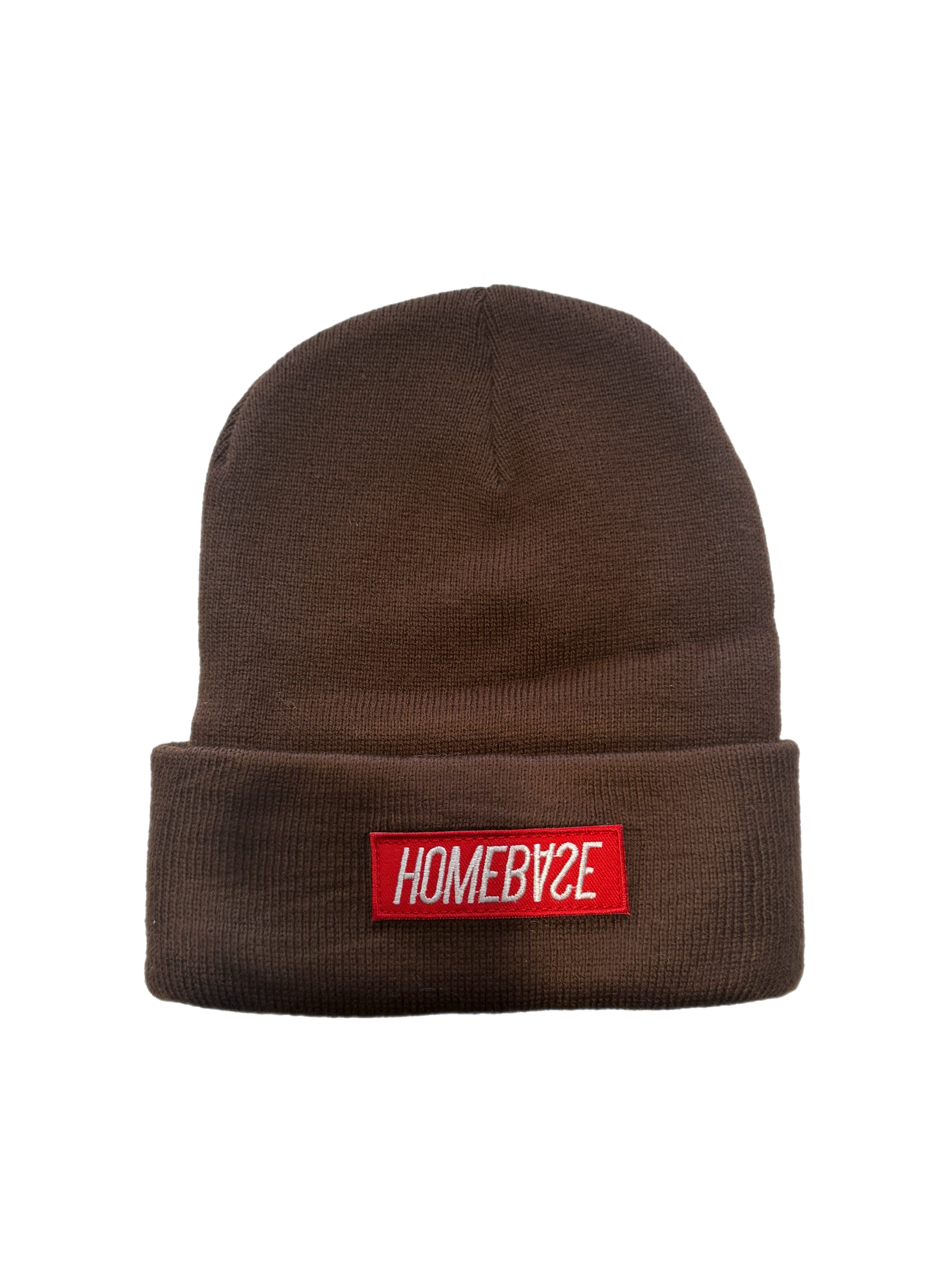 HB Box Logo Beanie Brown