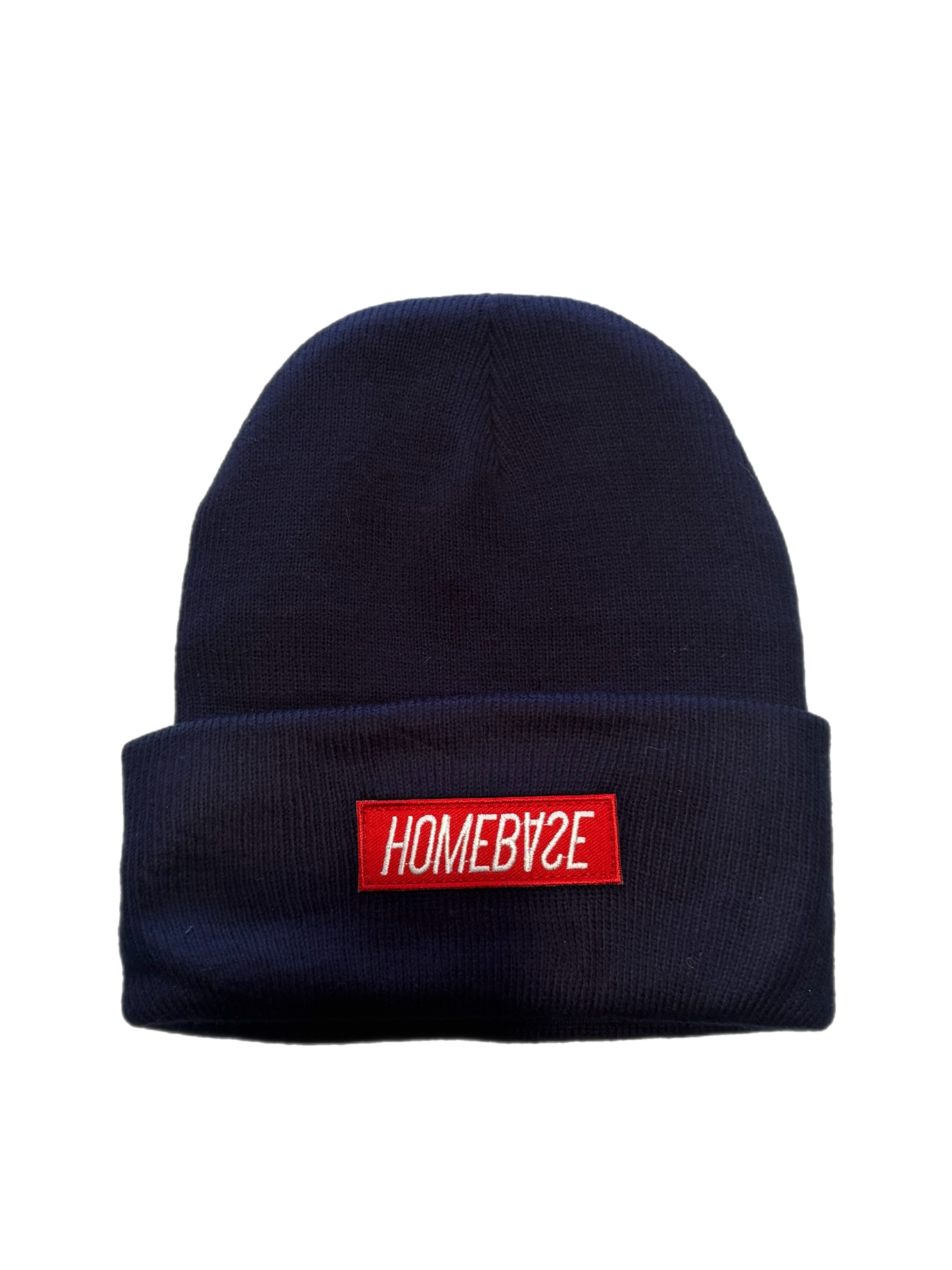 HB Box Logo Beanie Navy Blue