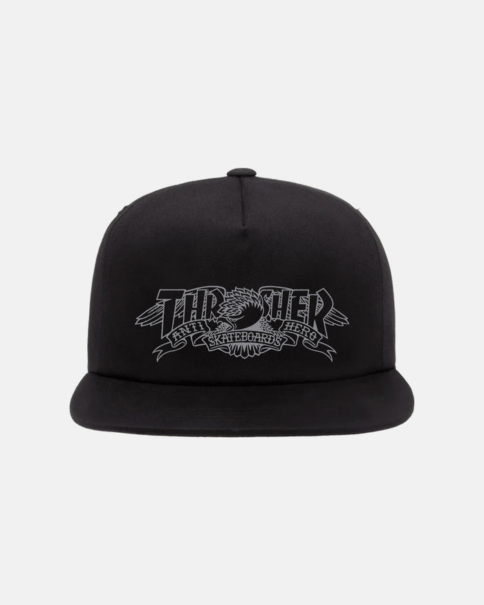 THRASHER X ANTIHERO Mag Banner Hat