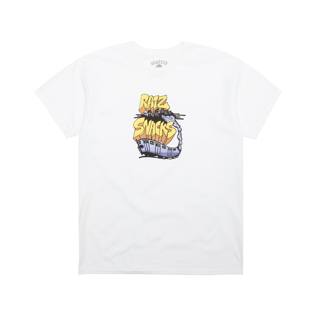 Rat Ratz x QS Train T-Shirt - White