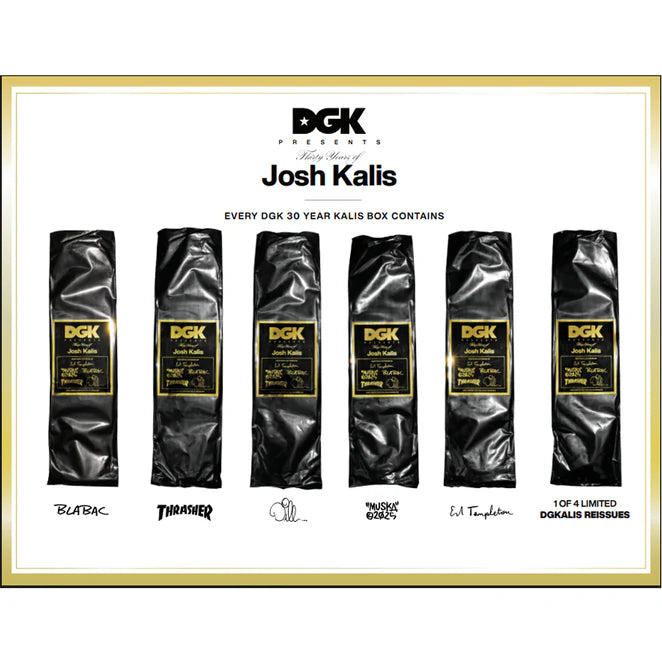 DGK Thirty Years of Josh Kalis Deck - 8.06 (Blind Bag)