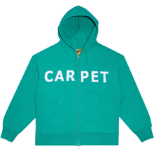 Load image into Gallery viewer, Rhinestone Double Zip Hoodie