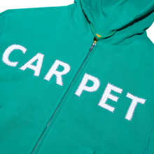 Load image into Gallery viewer, Rhinestone Double Zip Hoodie