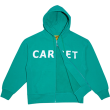 Load image into Gallery viewer, Rhinestone Double Zip Hoodie