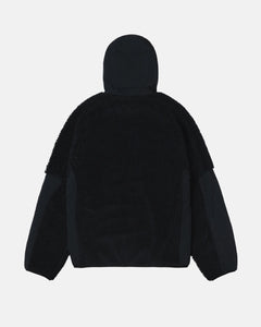 Sherpa Paneled Hooded Jacket