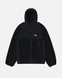 Sherpa Paneled Hooded Jacket