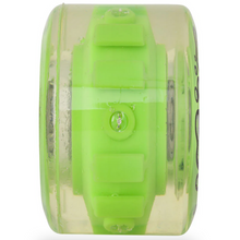Load image into Gallery viewer, Light up GREEN LED OG Slime Balls Wheels 78a 60mm w bearings
