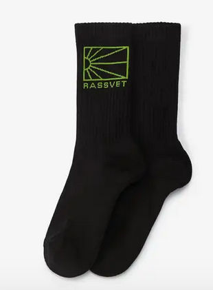 Rassvet Logo Sock Black
