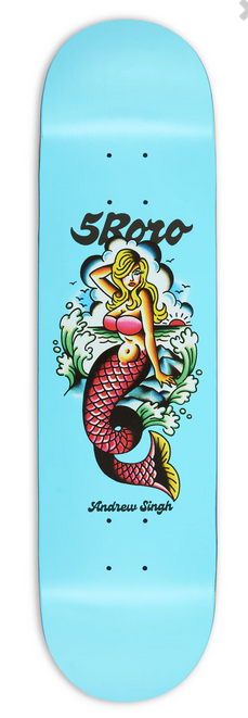 5Boro Mermaid Andrew Singh Deck 8.375