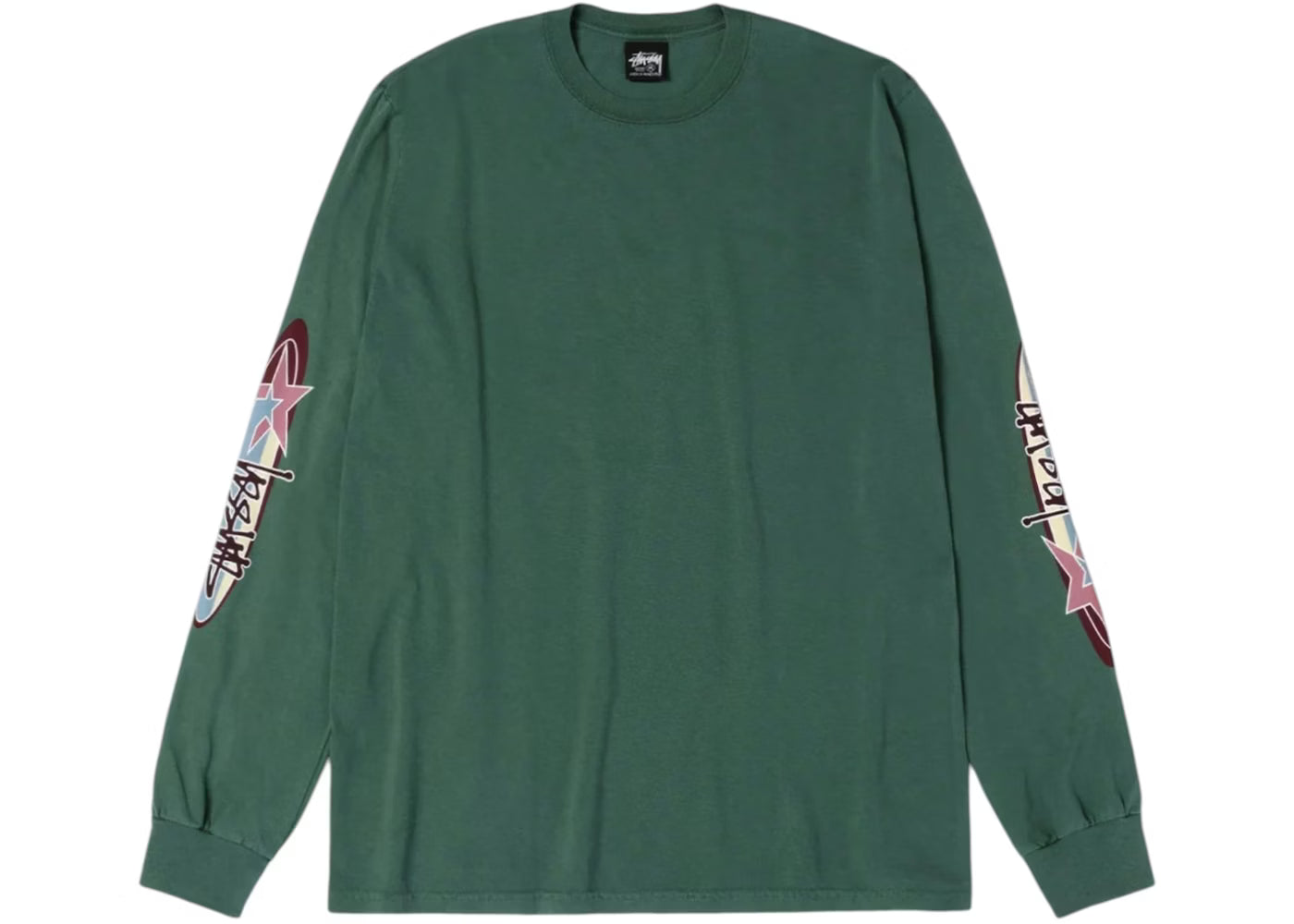 Two Star Pigment Dyed Longsleeve T-Shirt