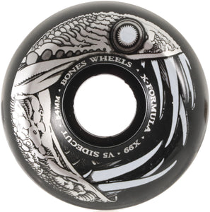 Bones Dark Waters V5 Sidecut Formula-X 99A Wheel Set 54
