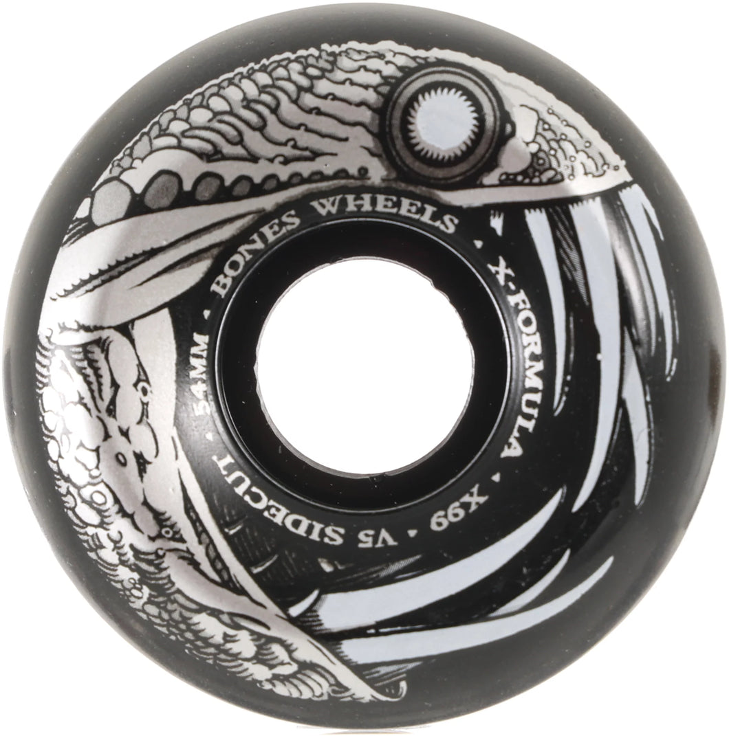 Bones Dark Waters V5 Sidecut Formula-X 99A Wheel Set 54