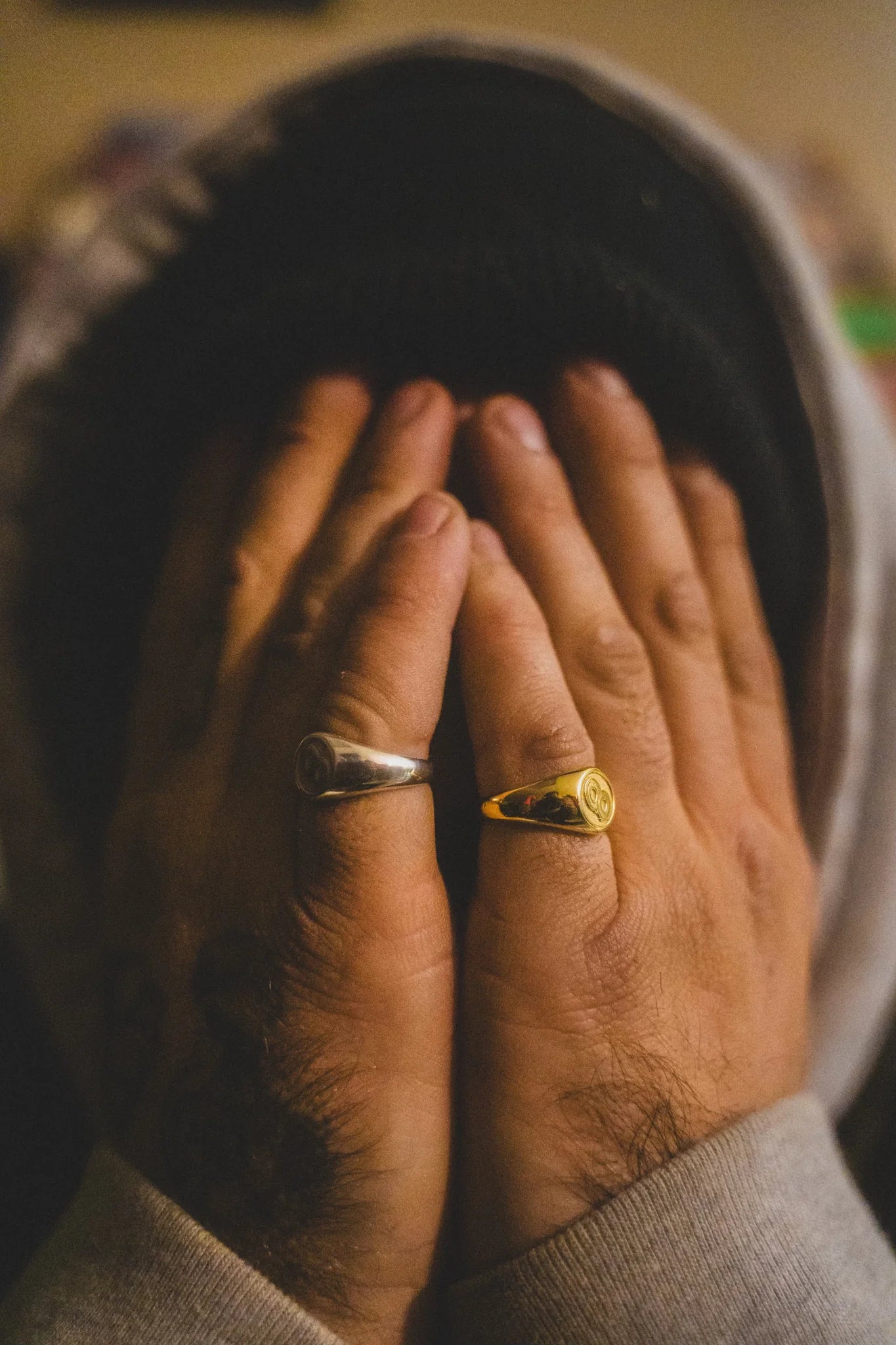"OO" Signet Ring