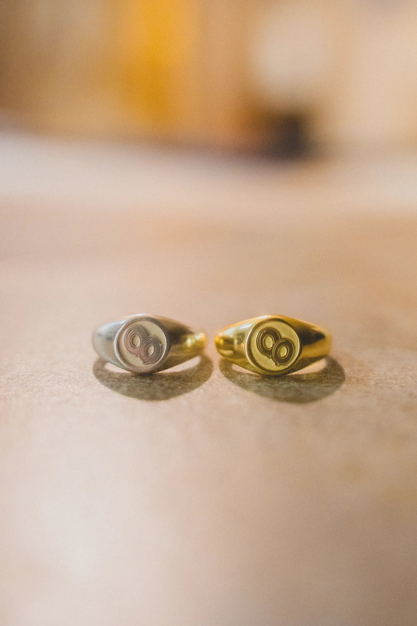 "OO" Signet Ring