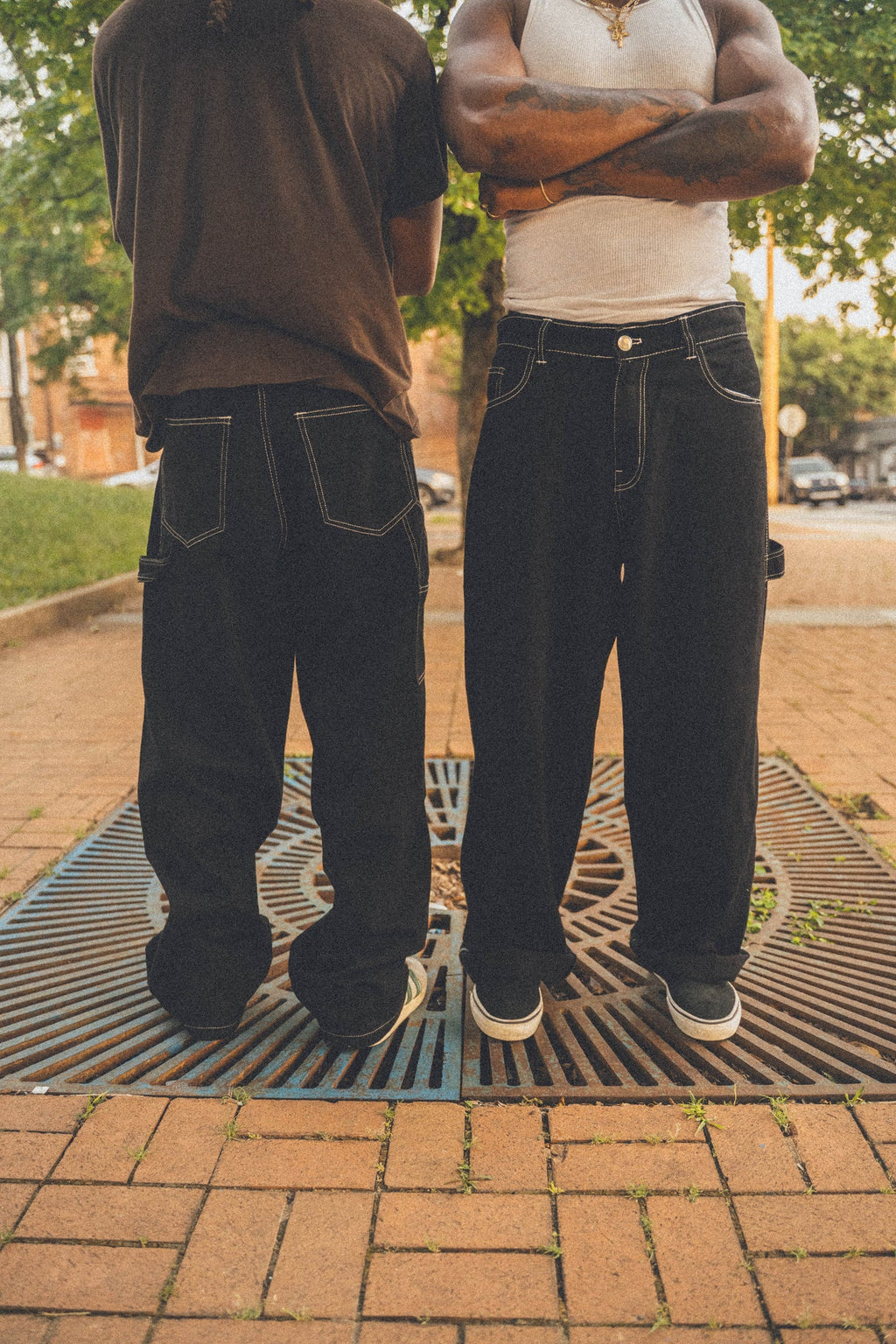 Balloons Slate Denim