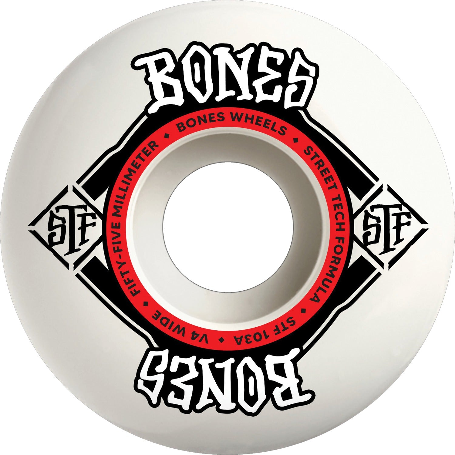 Bones STF V4 Wide 103A Wheel Set 55
