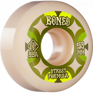 Bones Retros STF V5 Sidecut 99A Wheel Set 53