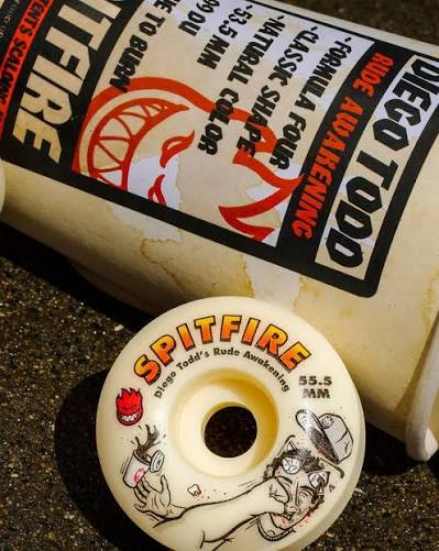 Spitfire Formula Four Todd Rude Awakening 99a Classic 53.5mm Wheels
