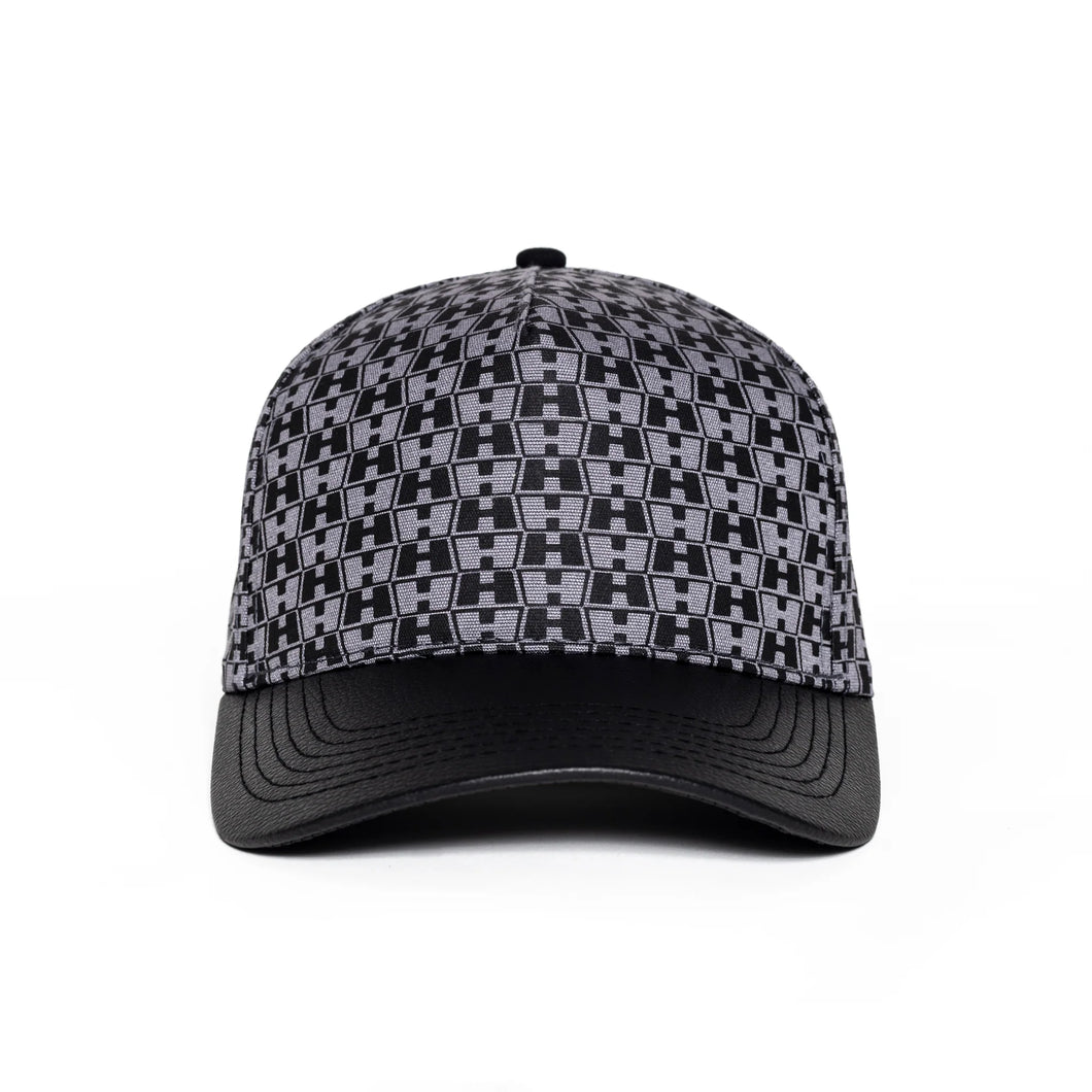 Double H Leather Brim Trucker Hat