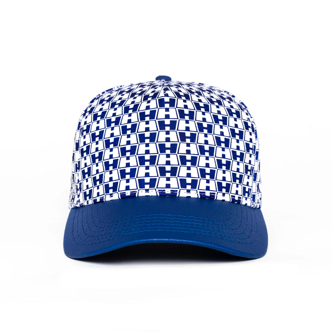 Double H Leather Brim Trucker Hat